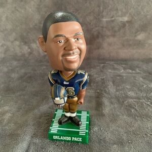 Orlando Pace #76 - Hardee's 2002 BobbleHead NFL St. Louis Rams